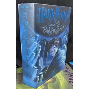 Harry Potter And The Order Of The Phoenix Hardcover 2003 First Edition And Print
